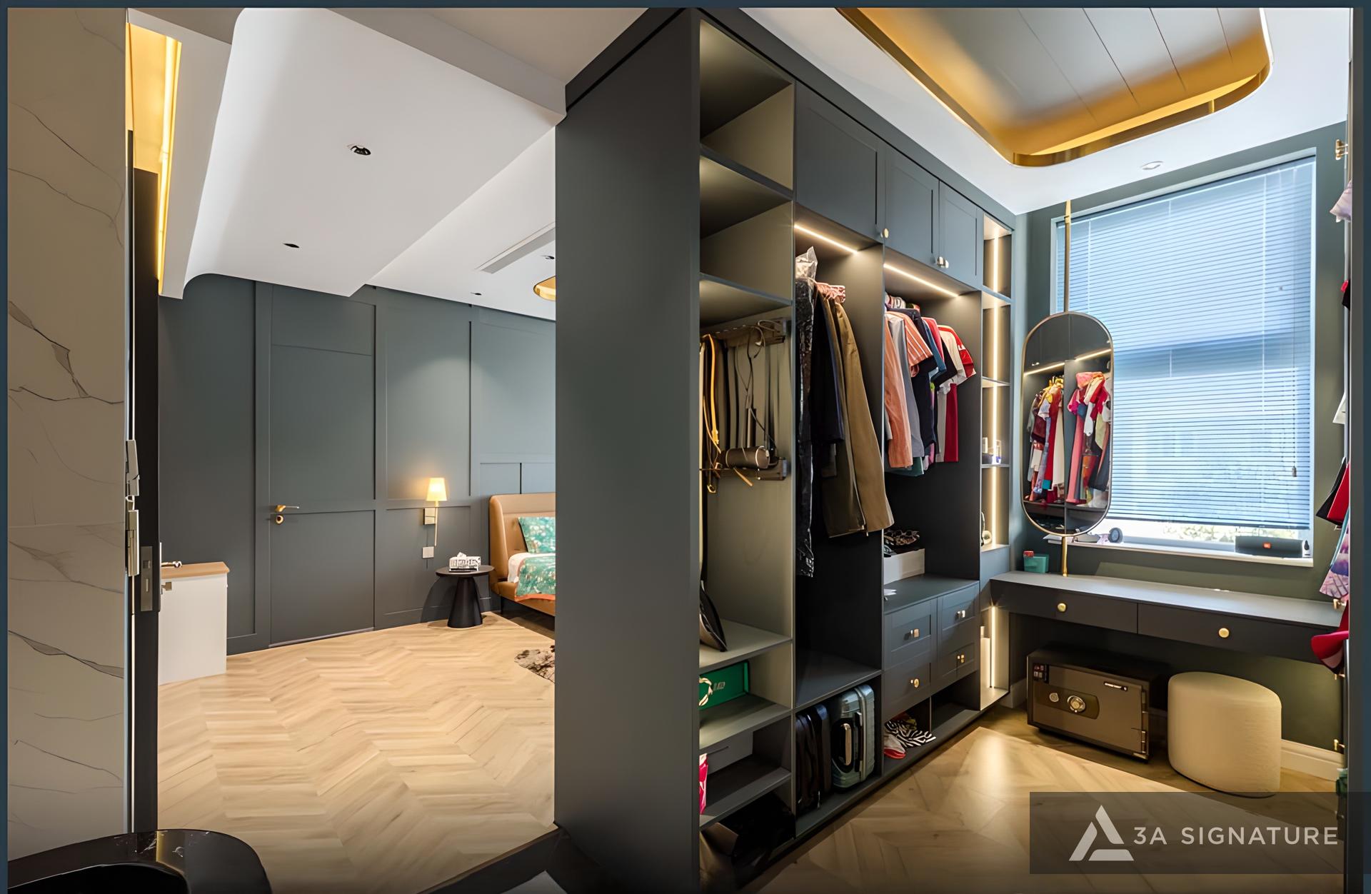 Thiet ke thi cong hoan thien noi that biet thu Penthouse villa cao cap T Villa Thu Duc TPHCM