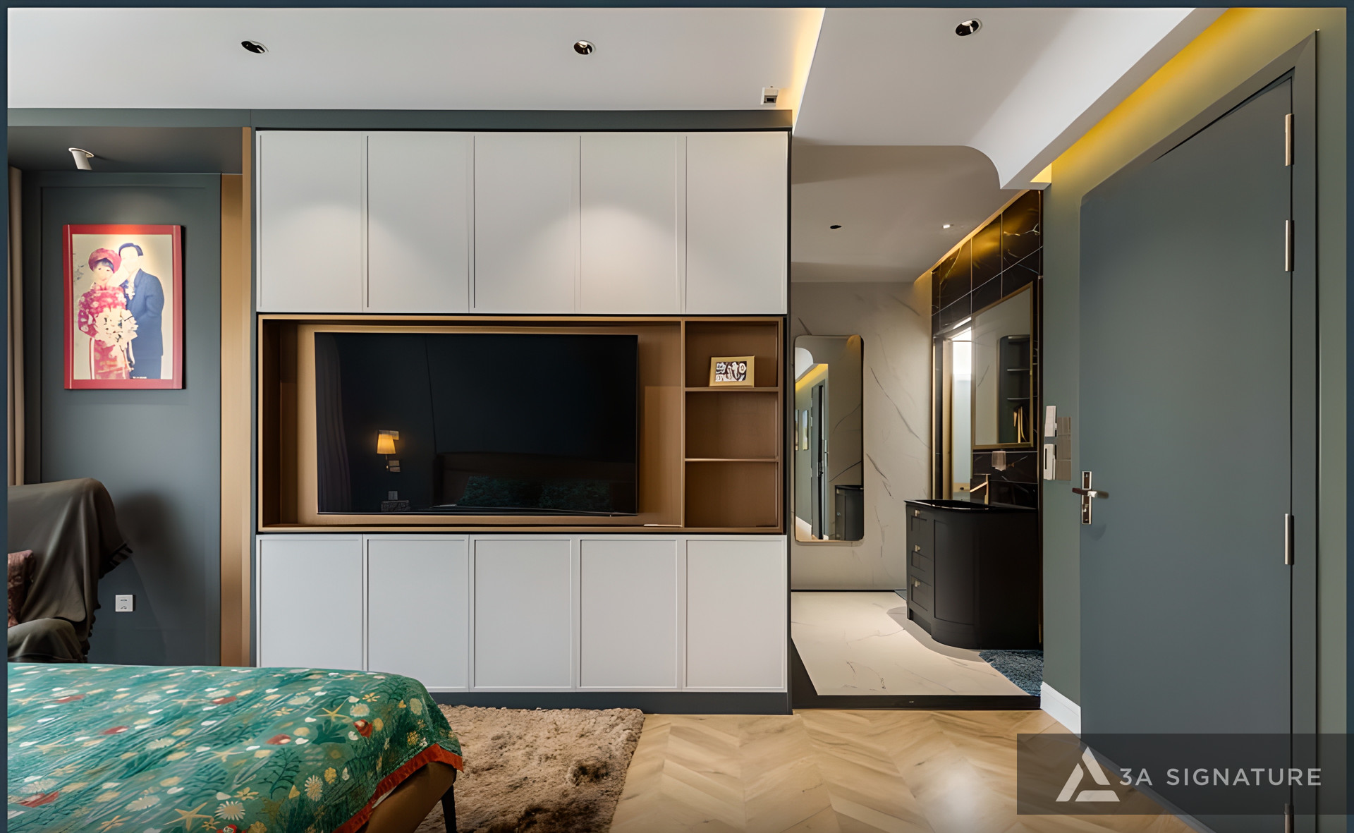 Thiet ke thi cong biet thu Penthouse - villa cao cap Park Riverside Penthouse Q7 TPHCM