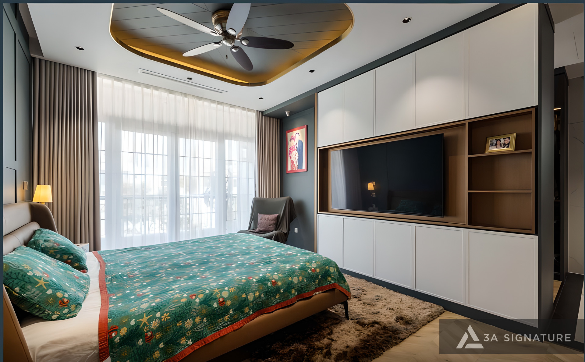 Thiet ke thi cong biet thu Penthouse - villa cao cap Park Riverside Penthouse Q7 TPHCM