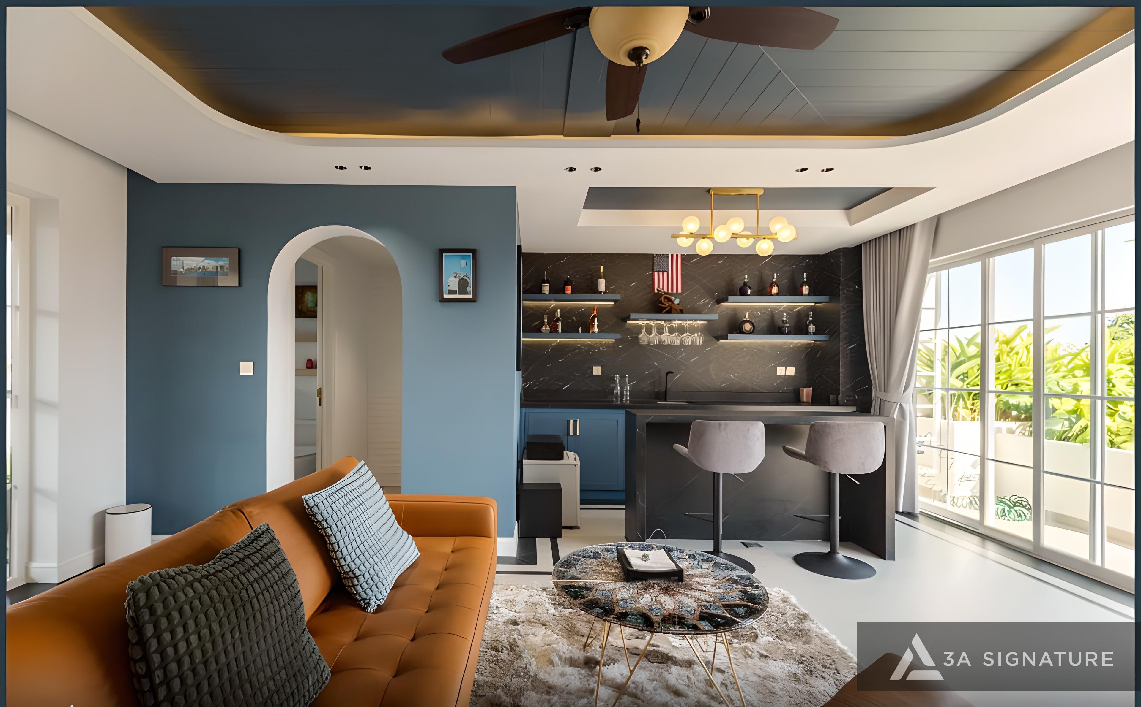 Thiet ke thi cong hoan thien biet thu hien dai Penthouse - villa cao cap T-Villa Dia Trung Hai Thu Duc - TPHCM