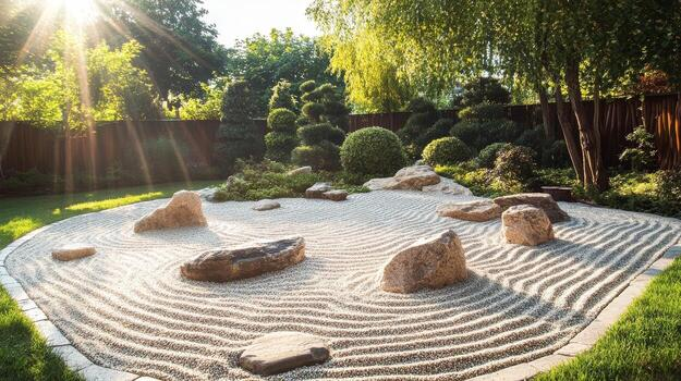Zen Rock Garden Ideas To Bring Balance And Harmony Home image 41