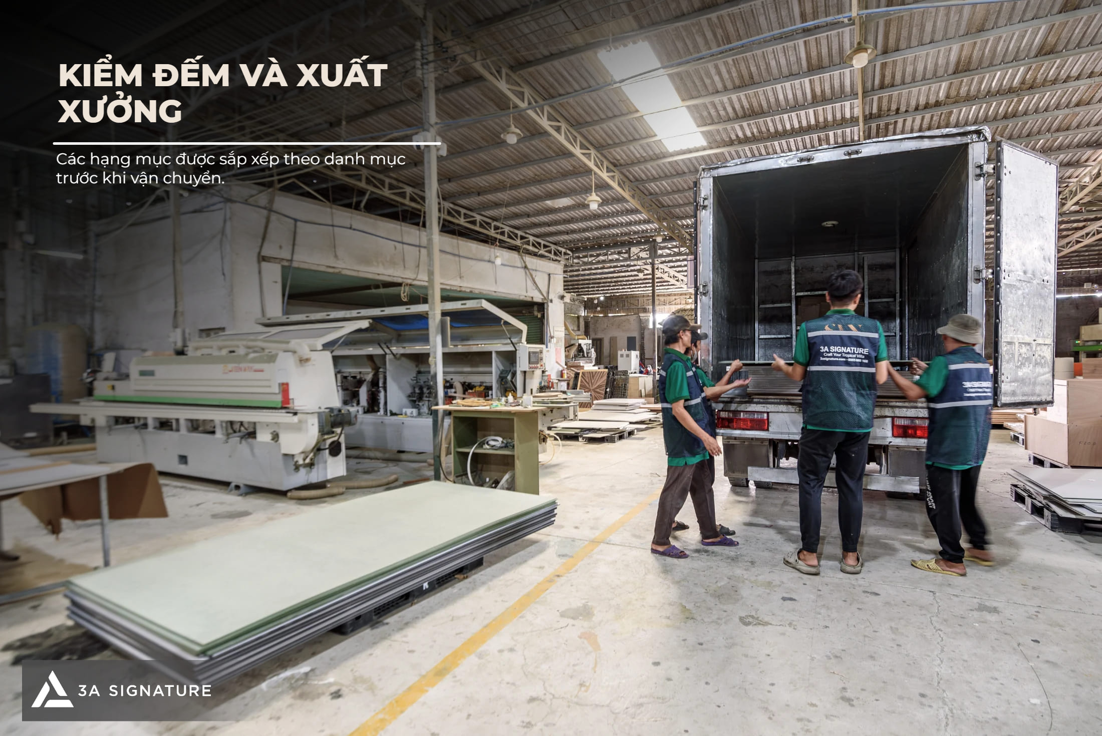 Kiểm Tra Thi Công Nội Thất Tại Xưởng: Kiểm Soát Từ Hồ Sơ Sản Xuất Đến Thành Phẩm Kiểm tra thi công nội thất tại xưởng giúp kiểm đếm cấu kiện, rà soát đóng gói và sắp xếp hàng hóa trước khi vận chuyển đến công trình.