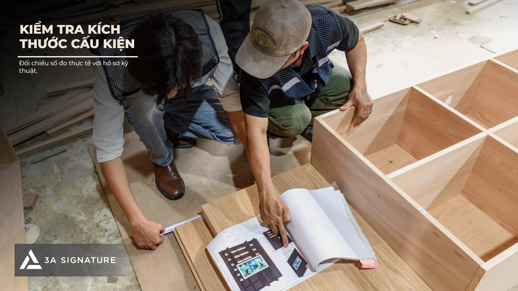 Kiểm Tra Thi Công Nội Thất Tại Xưởng: Kiểm Soát Từ Hồ Sơ Sản Xuất Đến Thành Phẩm Kiểm tra thi công nội thất tại xưởng giúp đối chiếu bản vẽ với sản phẩm thực tế, kiểm soát kích thước, cấu kiện và chi tiết liên kết.