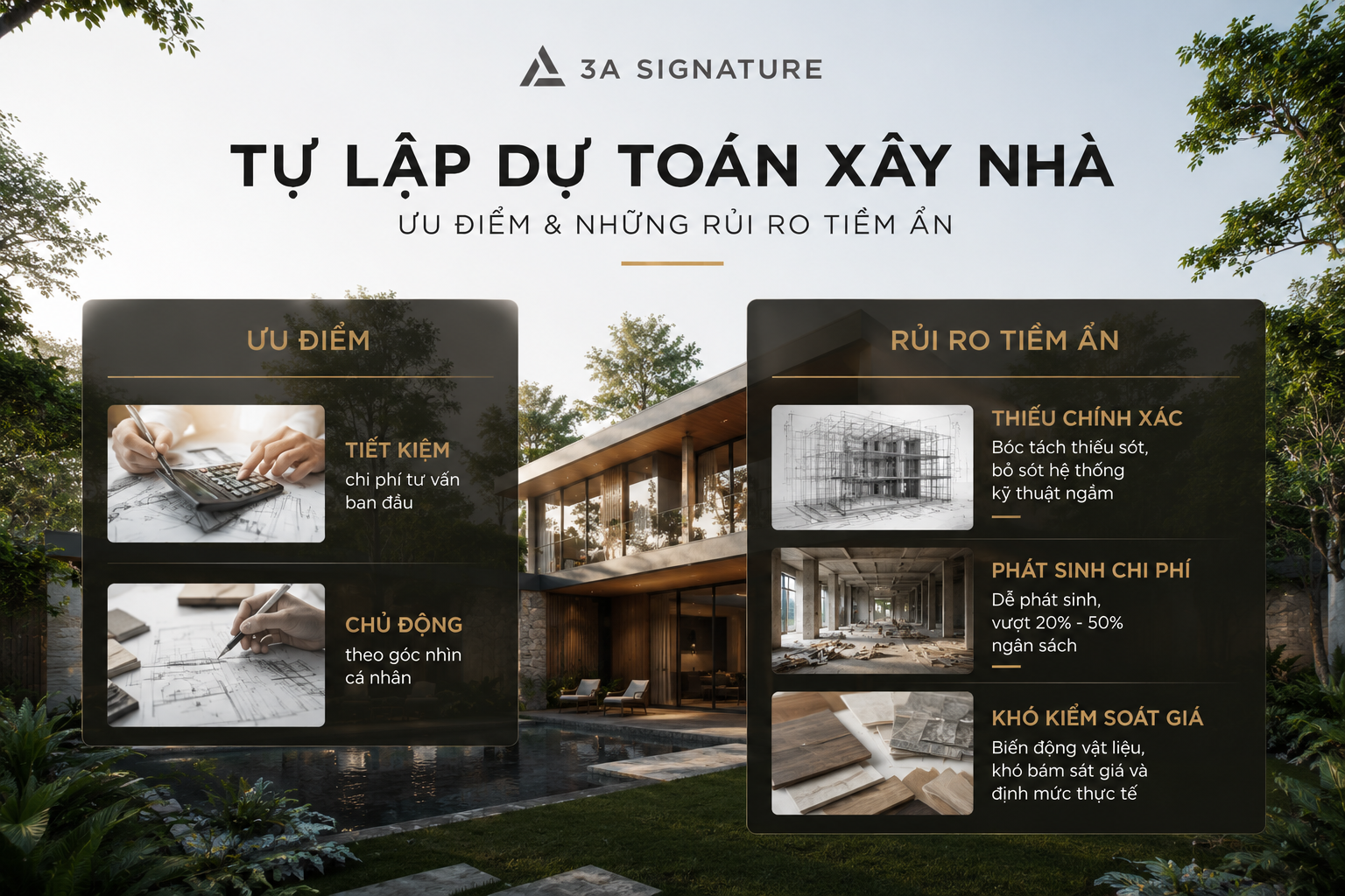 Thuê Đơn Vị Dự Toán Hay Tự Làm