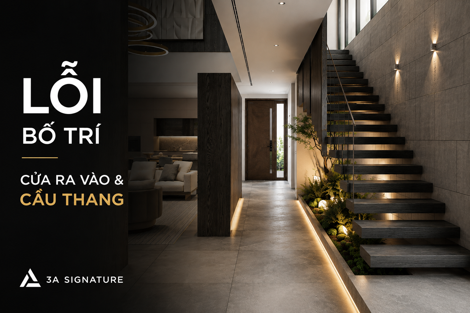 Lỗi Bố Trí Cửa Ra Vào Và Cầu Thang
