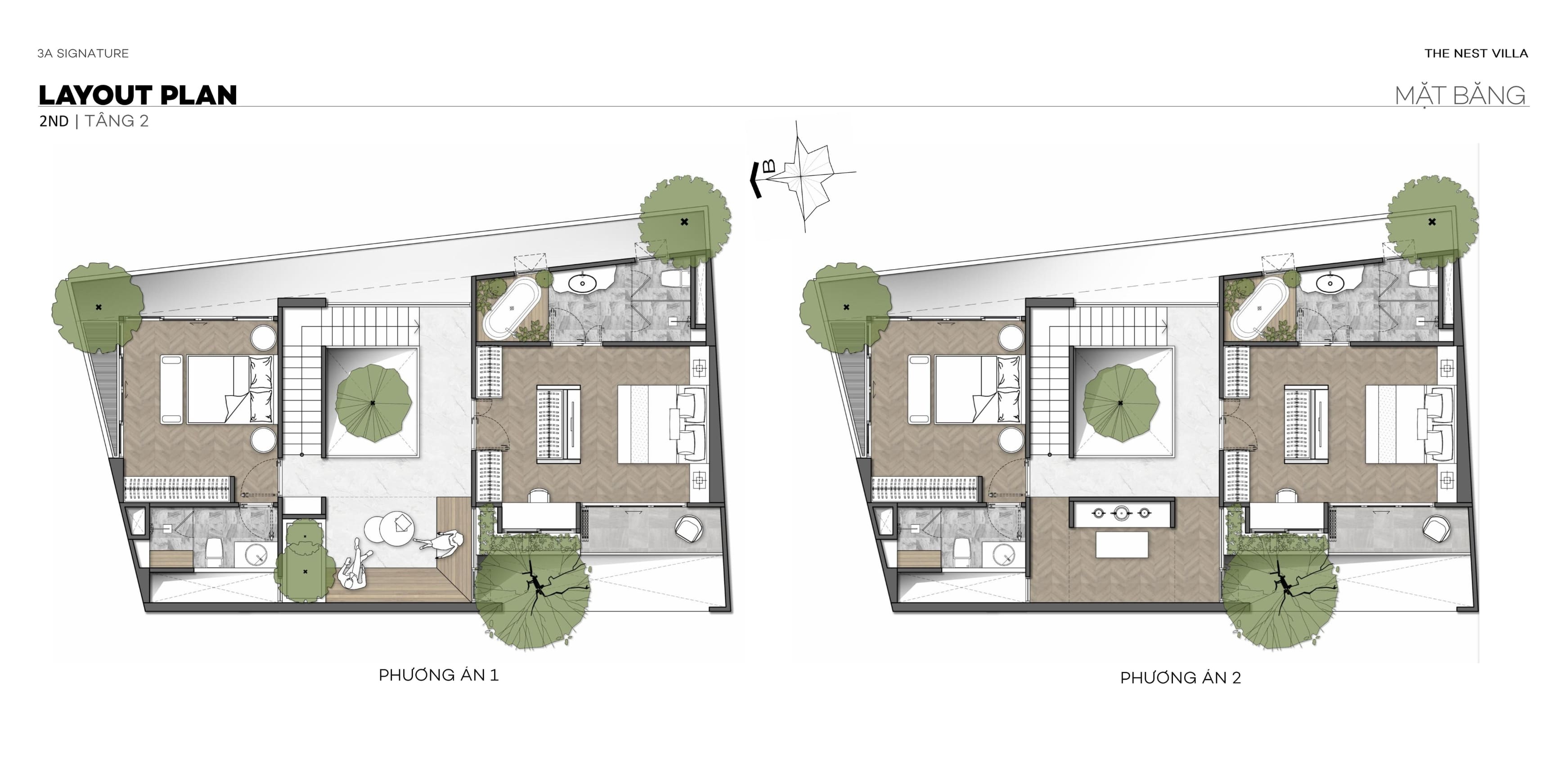 mat bang tang 2 the nest villa
