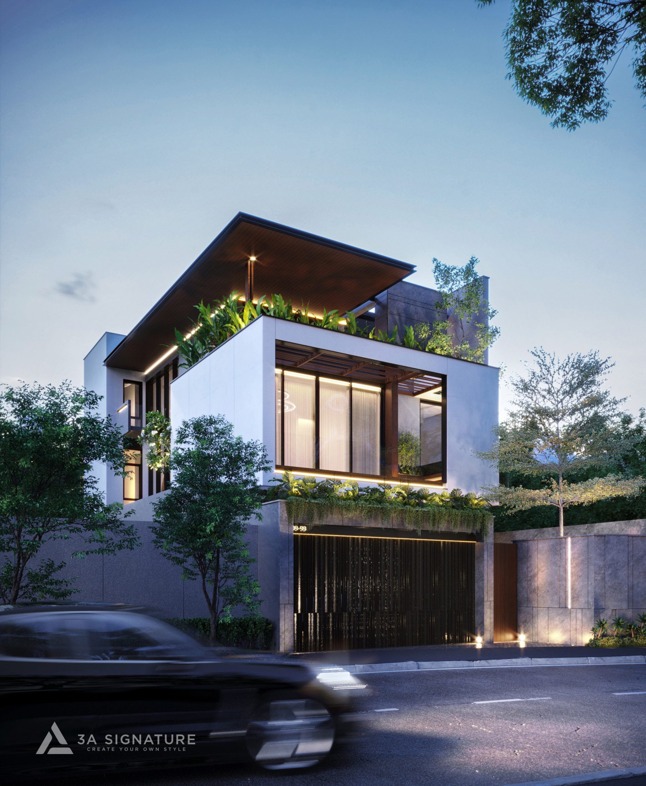 Mẫu biệt thự phố H-Villa thiết kế độc đáo Vũng Tàu