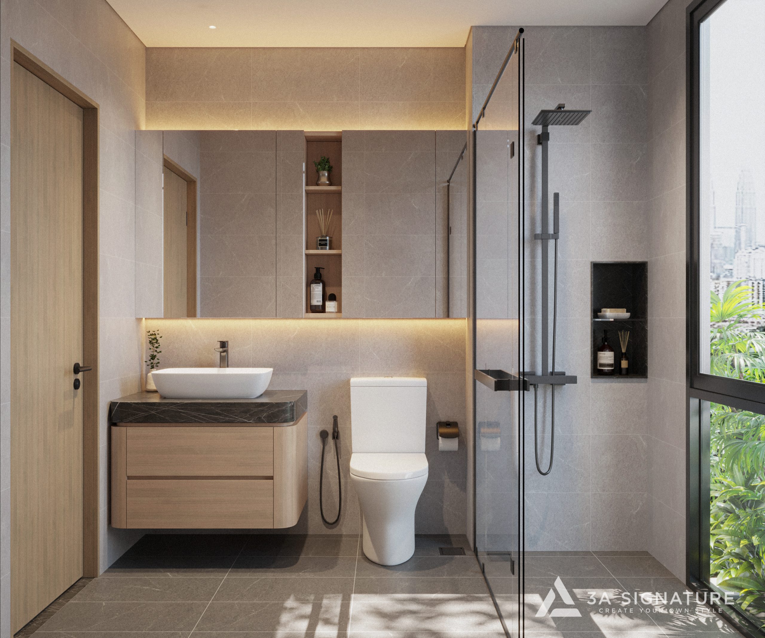 Biệt thự hiện đại 2 tầng