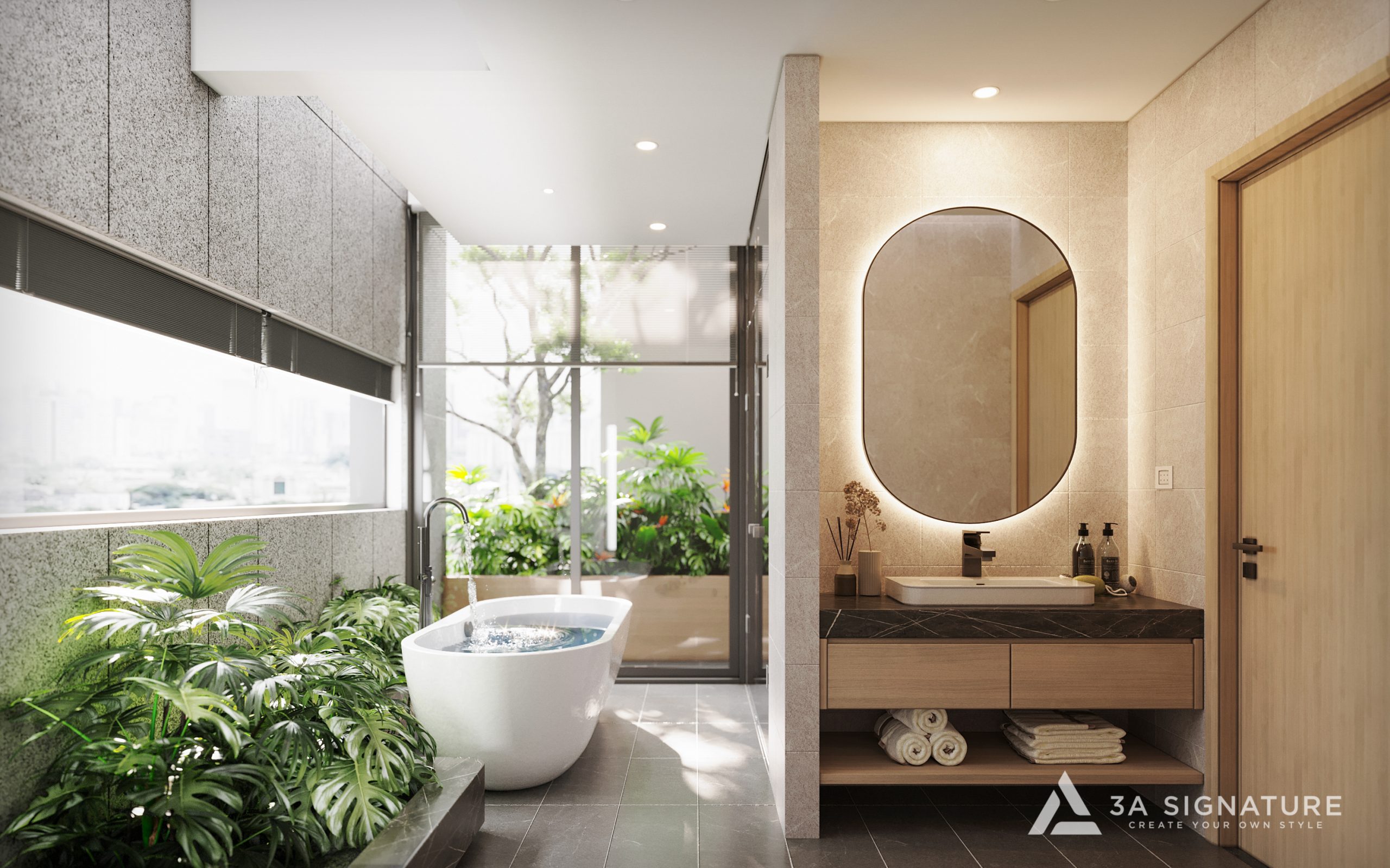 Biệt thự hiện đại 2 tầng