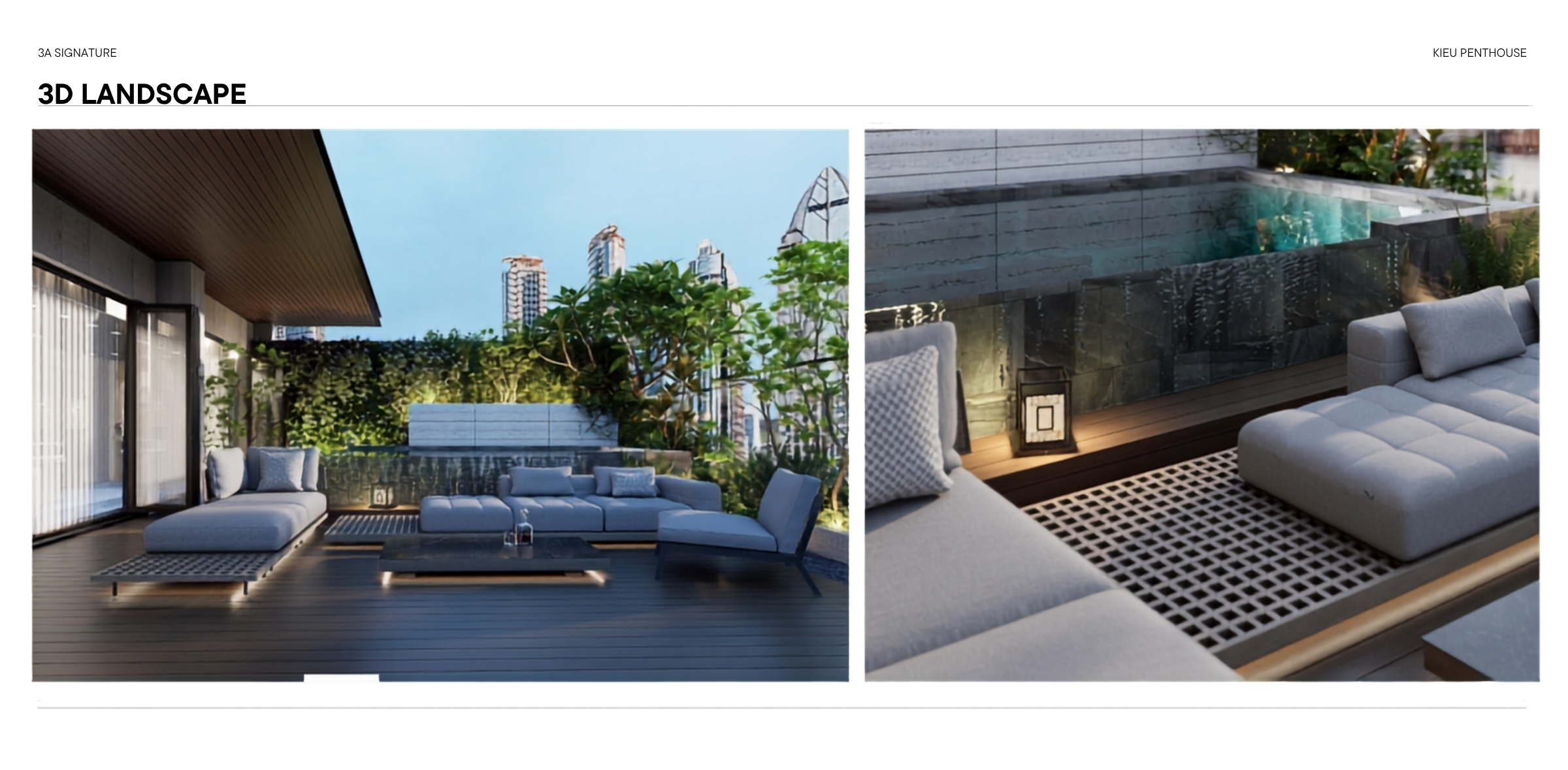 Thiết Kế Nội Thất Căn Hộ Biệt Thự Cao Cấp Legacy Penthouse Quận 5 - TPHCM san thuong tropical modern LEGACT PENTHOUSE 2