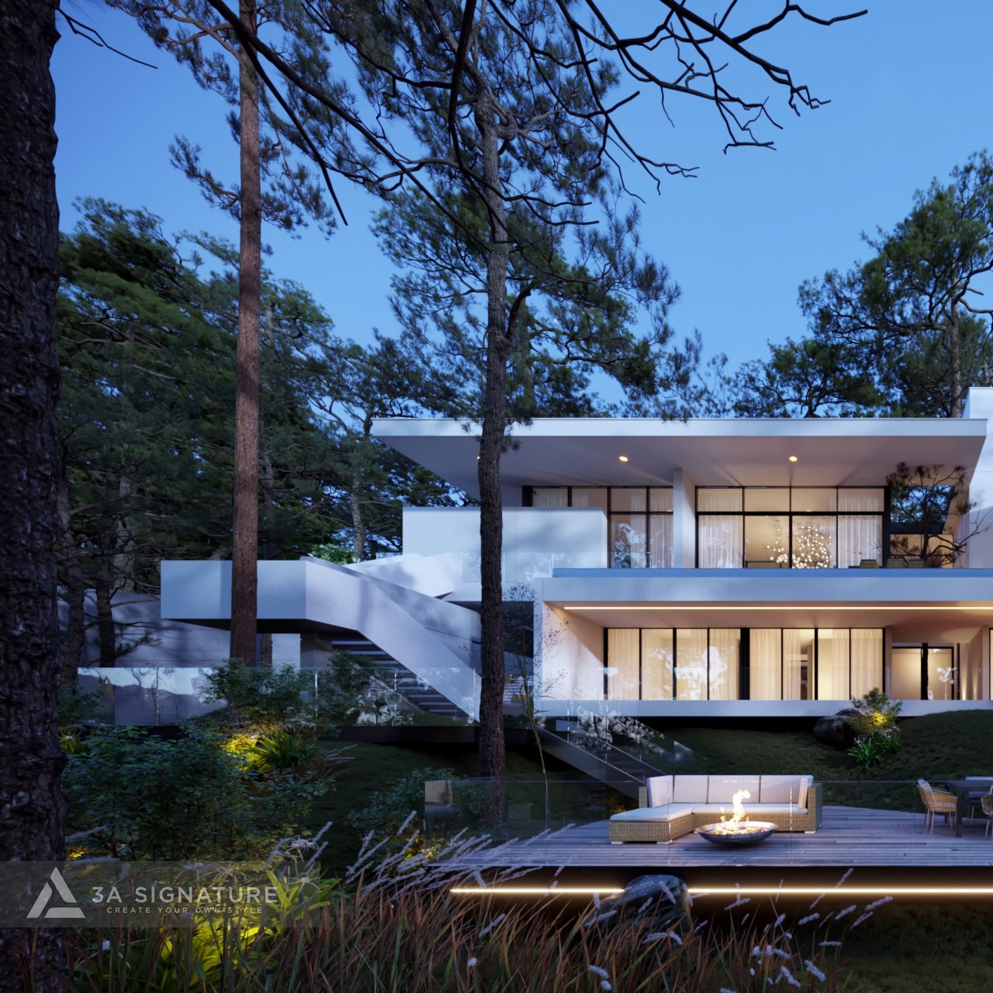 Biệt thự hiện đại