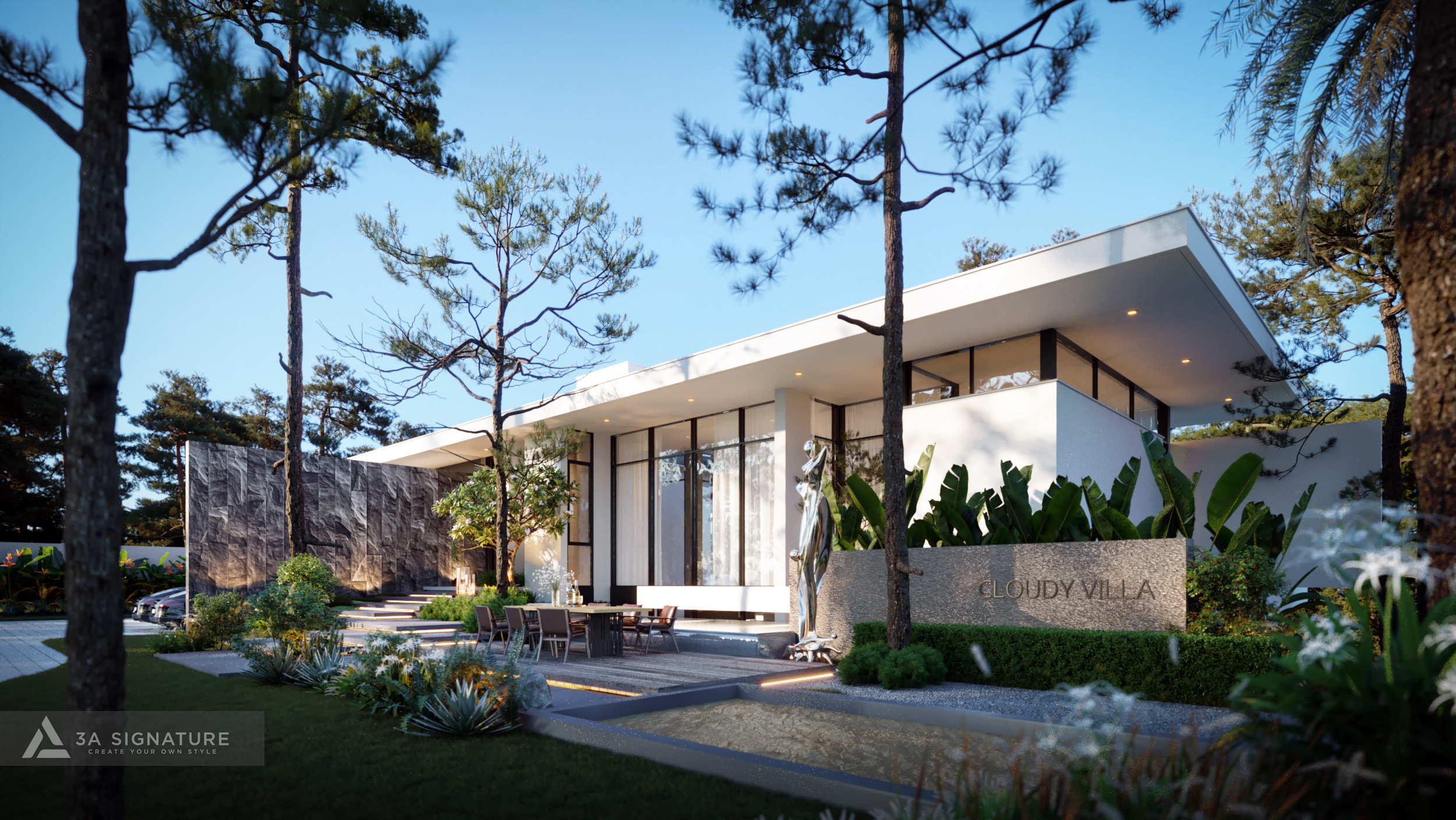 Biệt thự hiện đại