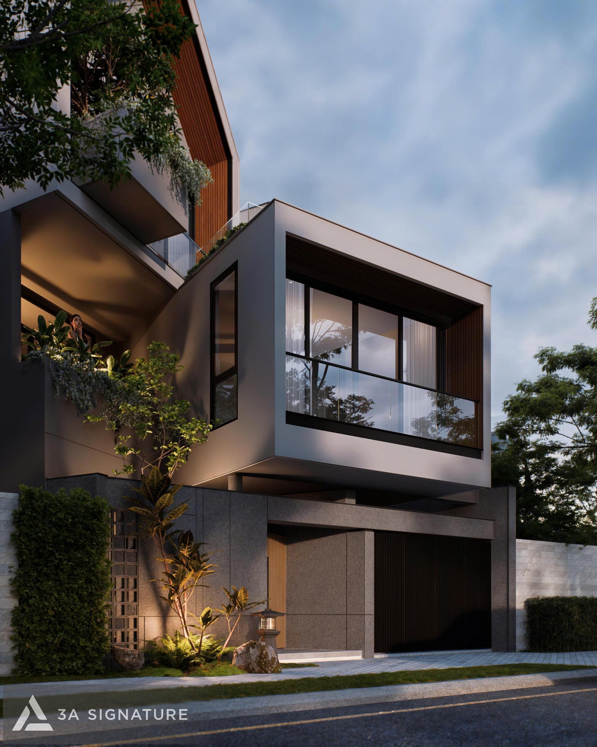 thiet ke biet thu hien dai modern tropical Alchem Villa BRVT update 6