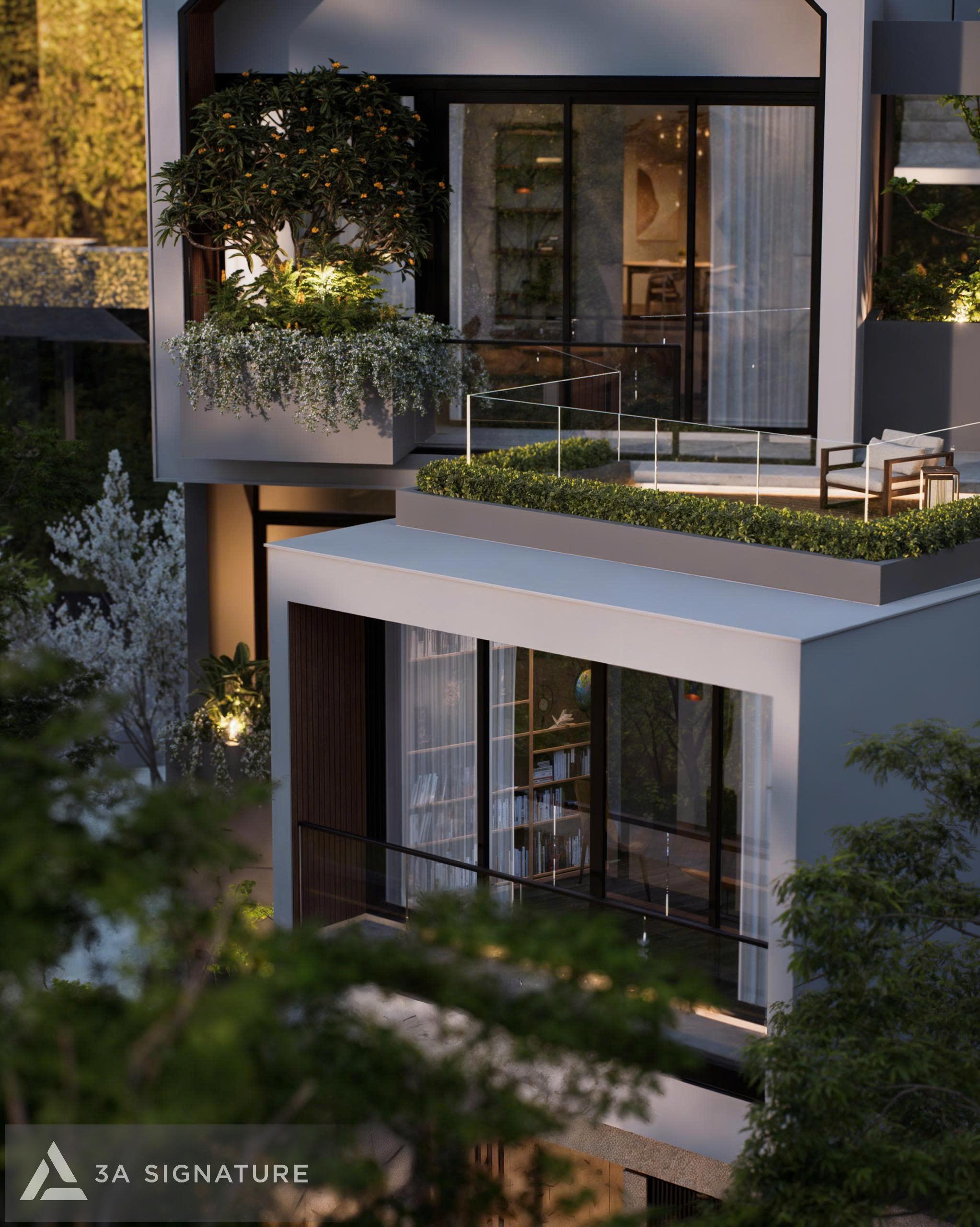 Thiet ke thi cong biet thu pho Alchem Villa Vung Tau