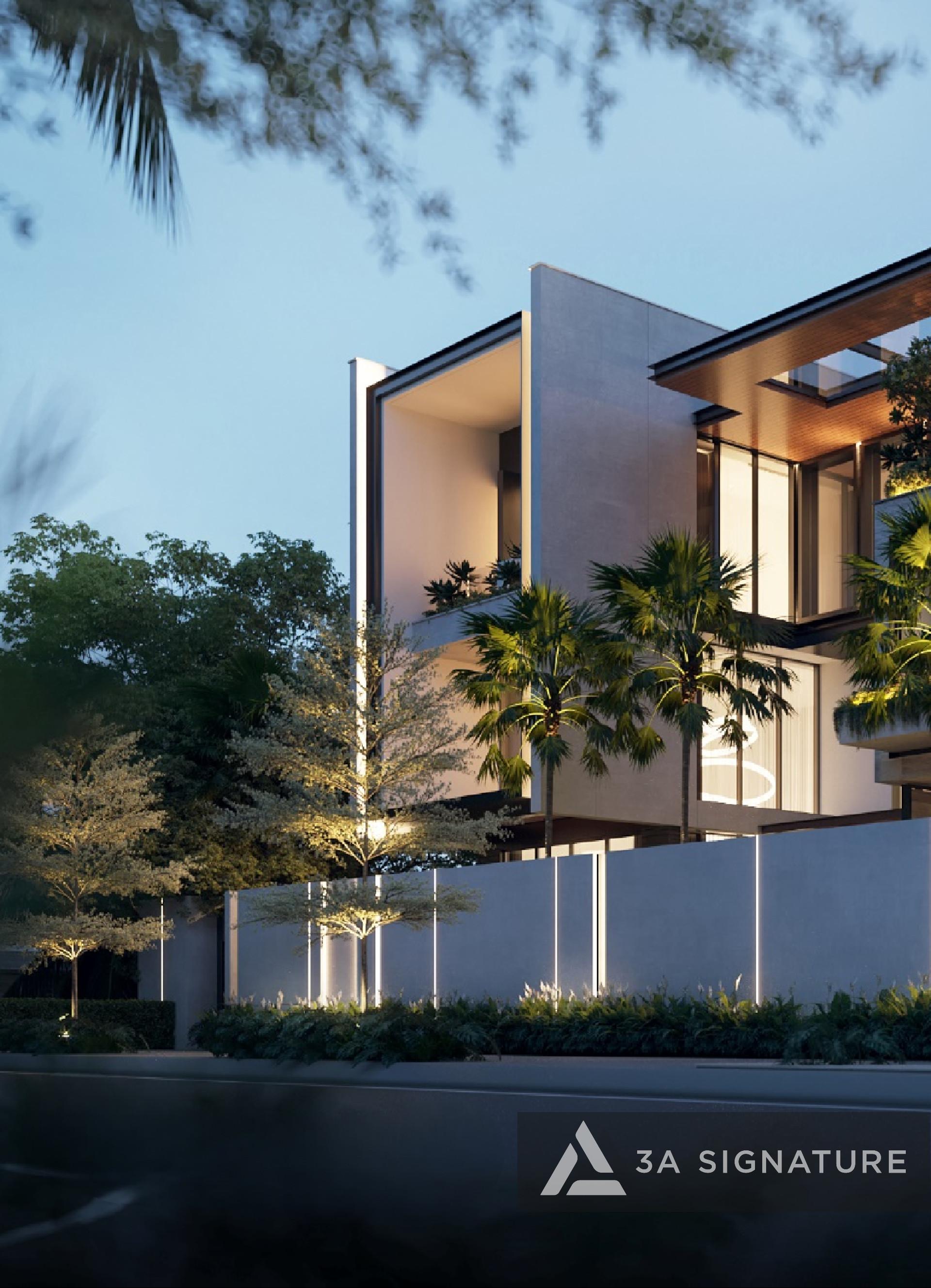 thiet ke biet thu mang phong cach hien dai modern nhiet doi tropical Diamond Villa Tay Ninh