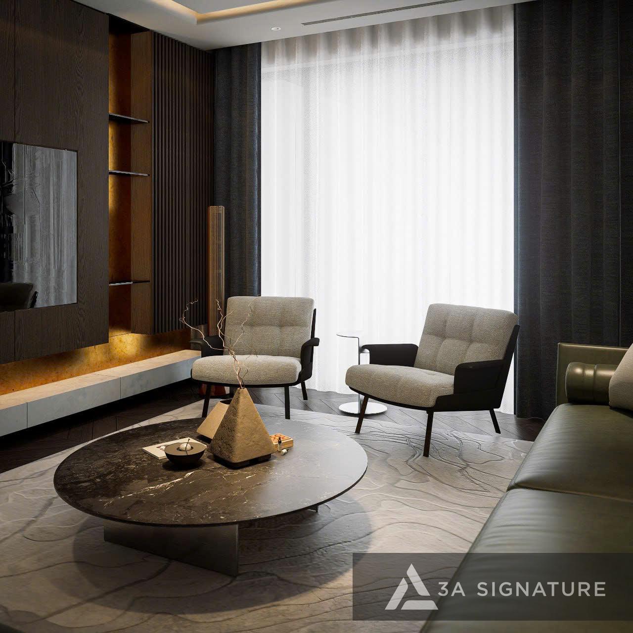 Thiet ke thi cong biet thu Penthouse villa cao cap Lagacy Penthouse hien dai Q5 TPHCM