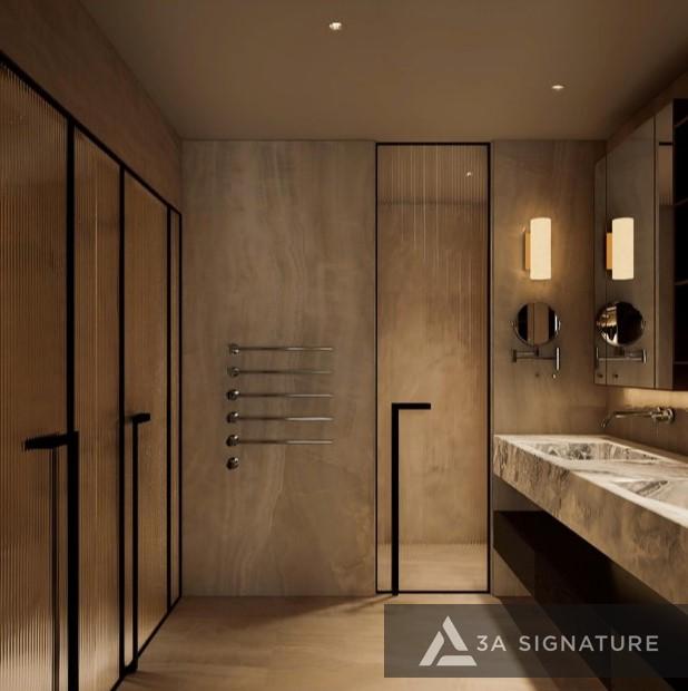 Thiet ke thi cong biet thu Penthouse villa cao cap Lagacy Penthouse hien dai Q5 TPHCM