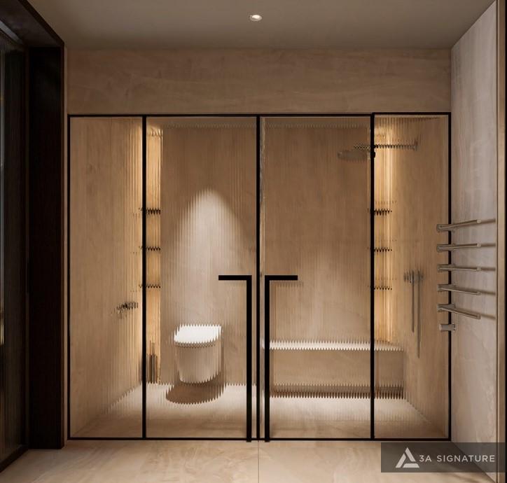 Thiet ke thi cong biet thu Penthouse villa cao cap Lagacy Penthouse hien dai Q5 TPHCM