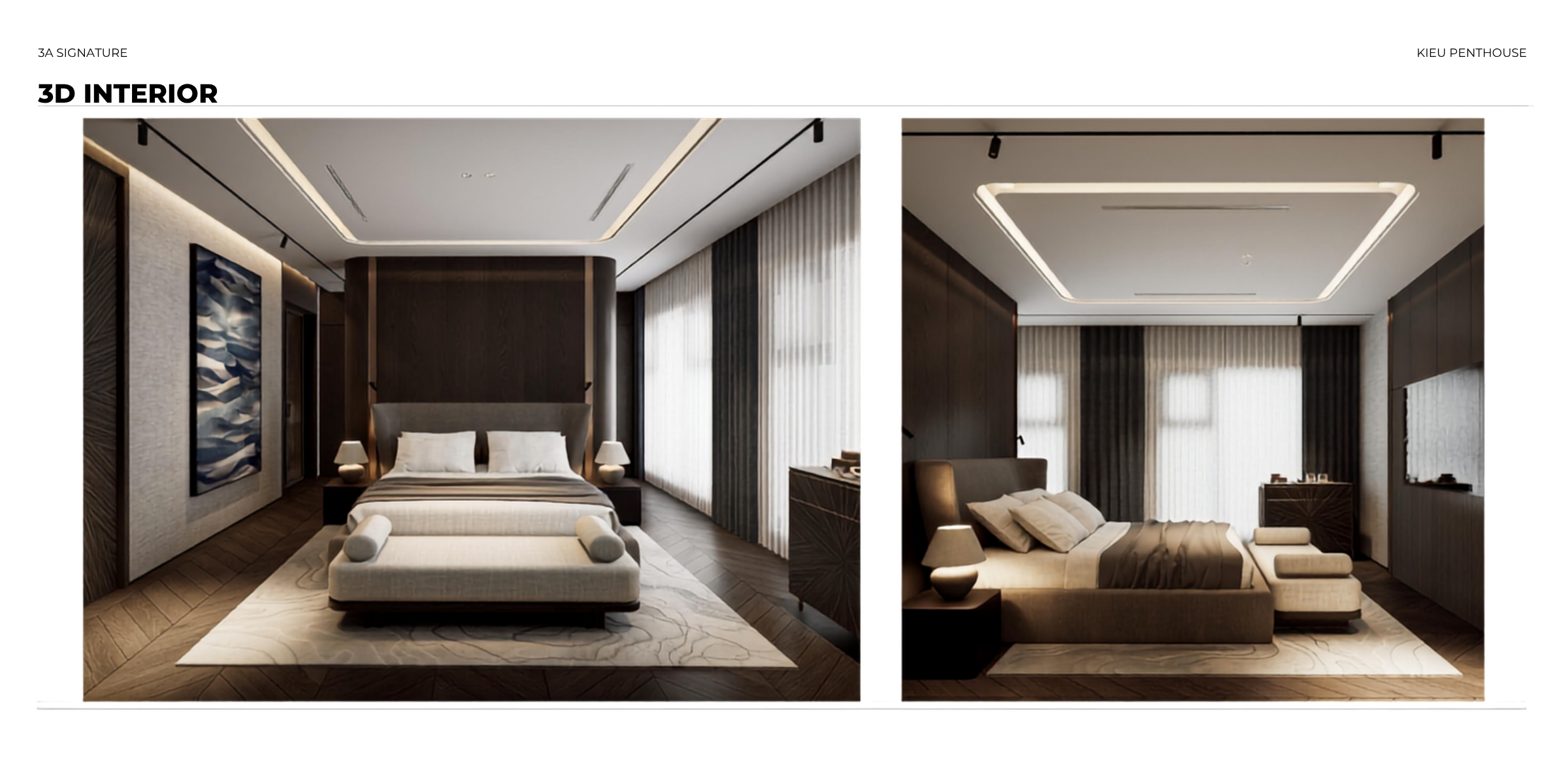 Thiết Kế Nội Thất Căn Hộ Biệt Thự Cao Cấp Legacy Penthouse Quận 5 - TPHCM thiet ke phoi canh noi that phong ngu LEGACY PENTHOUSE