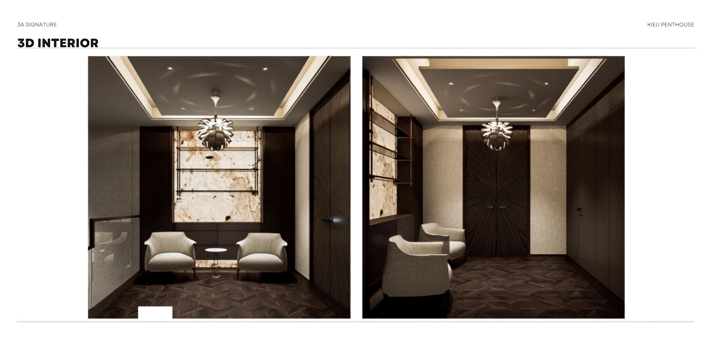 Thiết Kế Nội Thất Căn Hộ Biệt Thự Cao Cấp Legacy Penthouse Quận 5 - TPHCM thiet ke phoi canh noi that sanh LEGACY PENTHOUSE