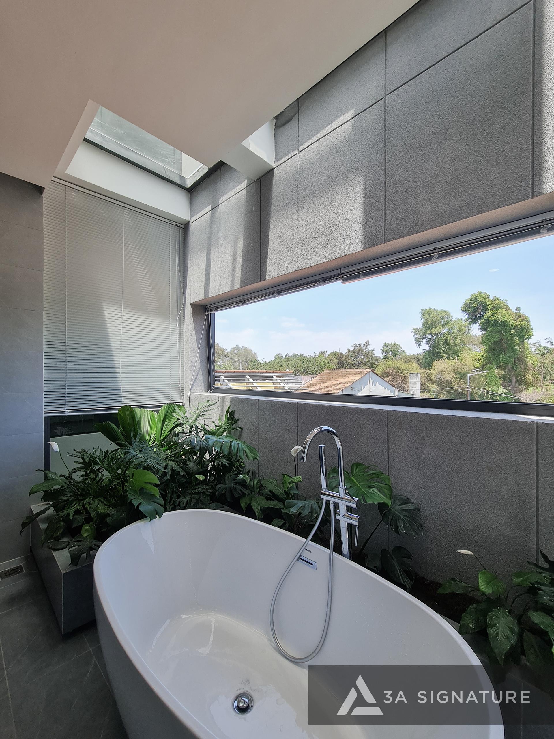 Thiet ke thi cong biet thu pho H-Villa Phu My Vung Tau - Tropical Modern