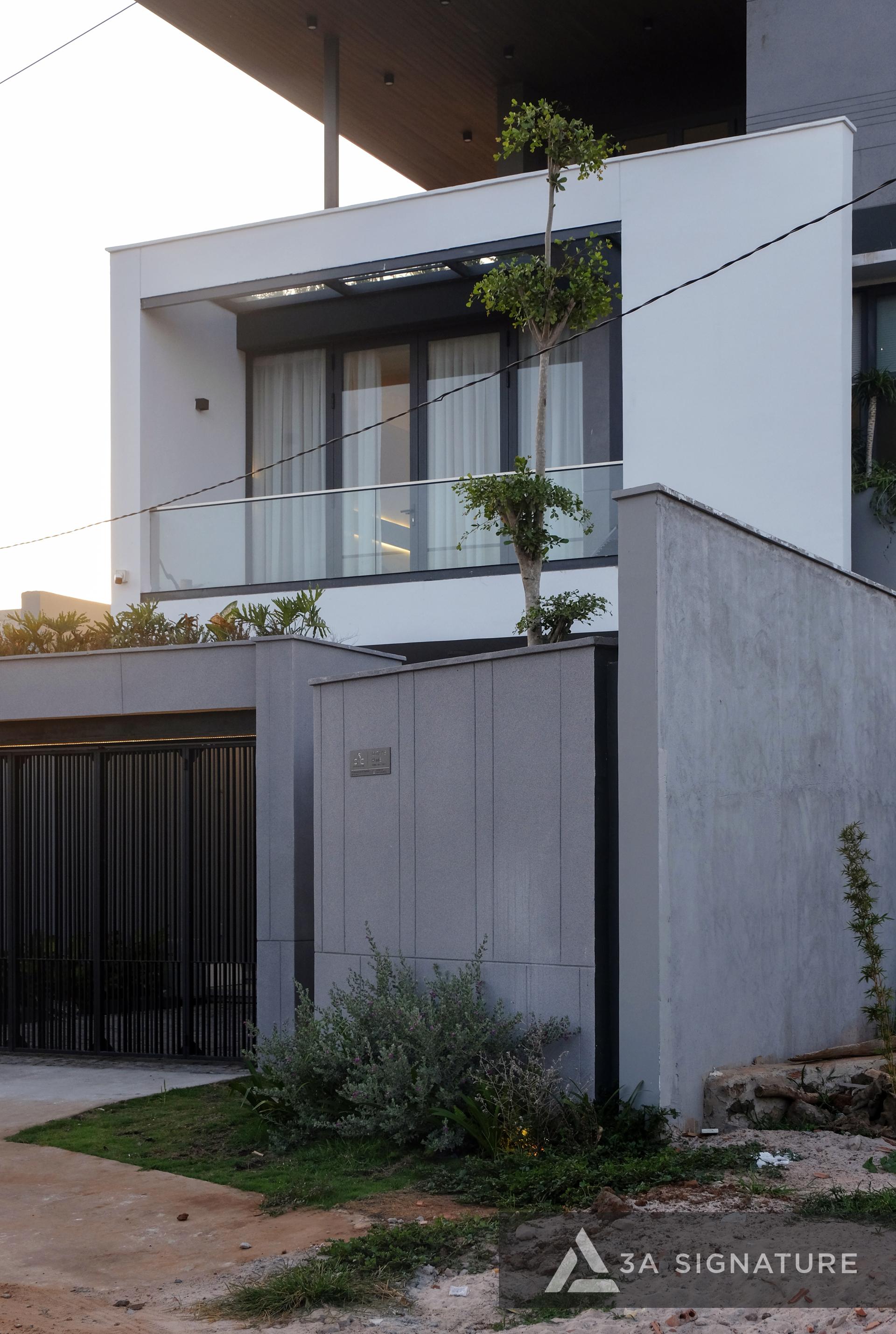 Thiet ke thi cong biet thu pho H-Villa Phu My Vung Tau - Tropical Modern