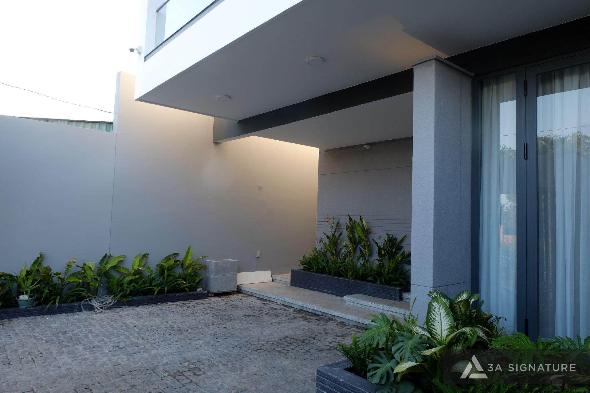 Thiet ke thi cong biet thu pho H-Villa Phu My Vung Tau - Tropical Modern