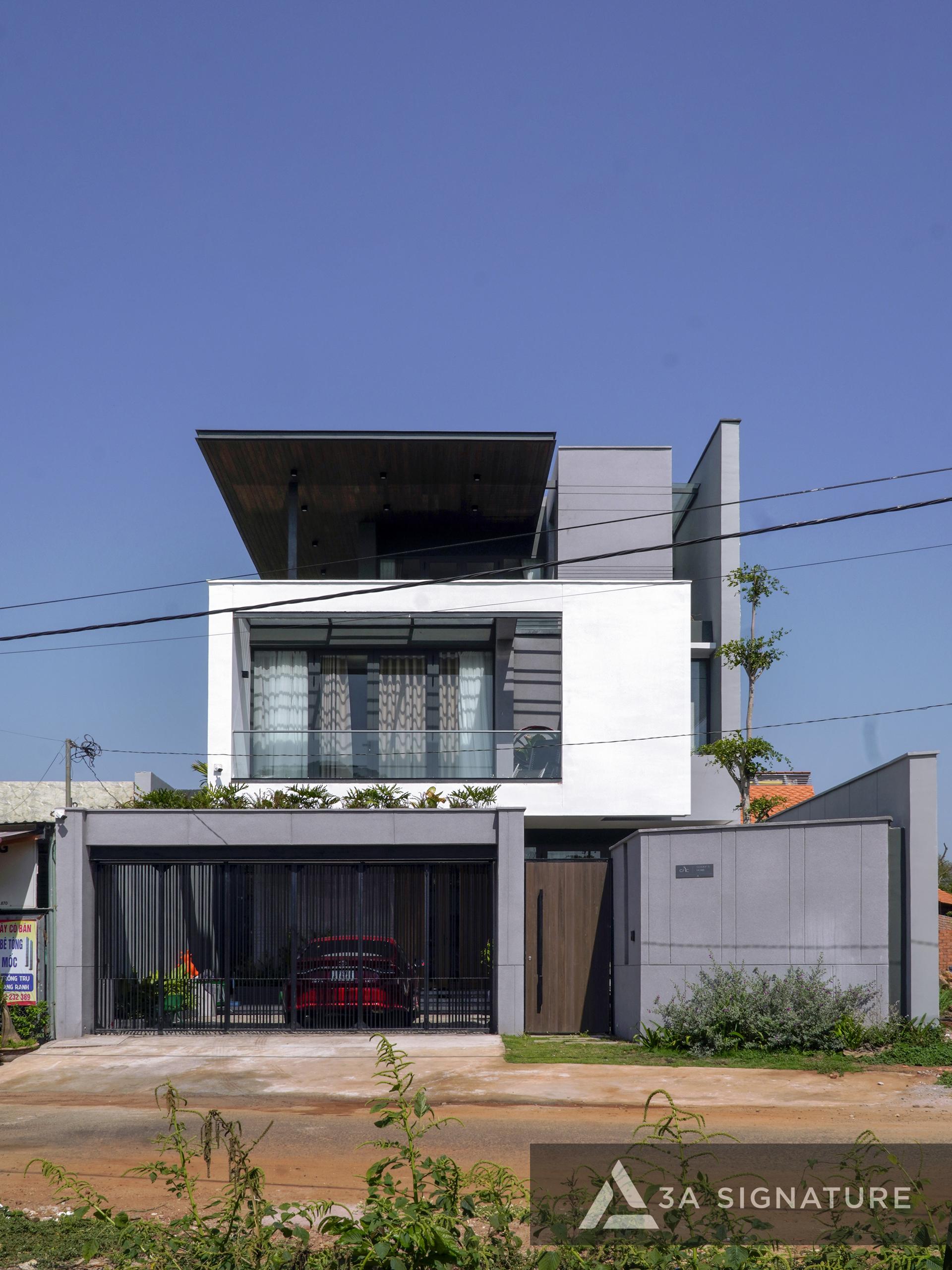 Thiet ke thi cong biet thu pho H-Villa Phu My Vung Tau - Tropical Modern