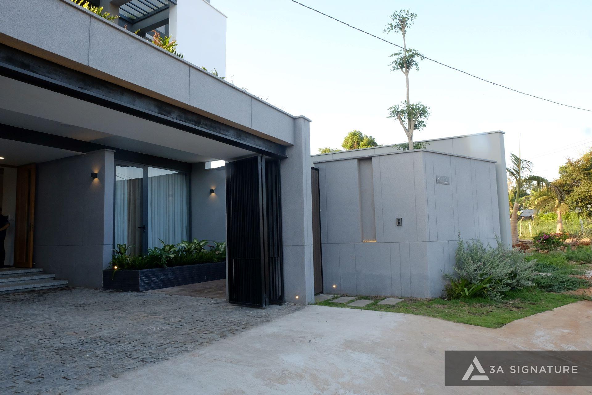 Thiet ke thi cong biet thu pho H-Villa Phu My Vung Tau - Tropical Modern