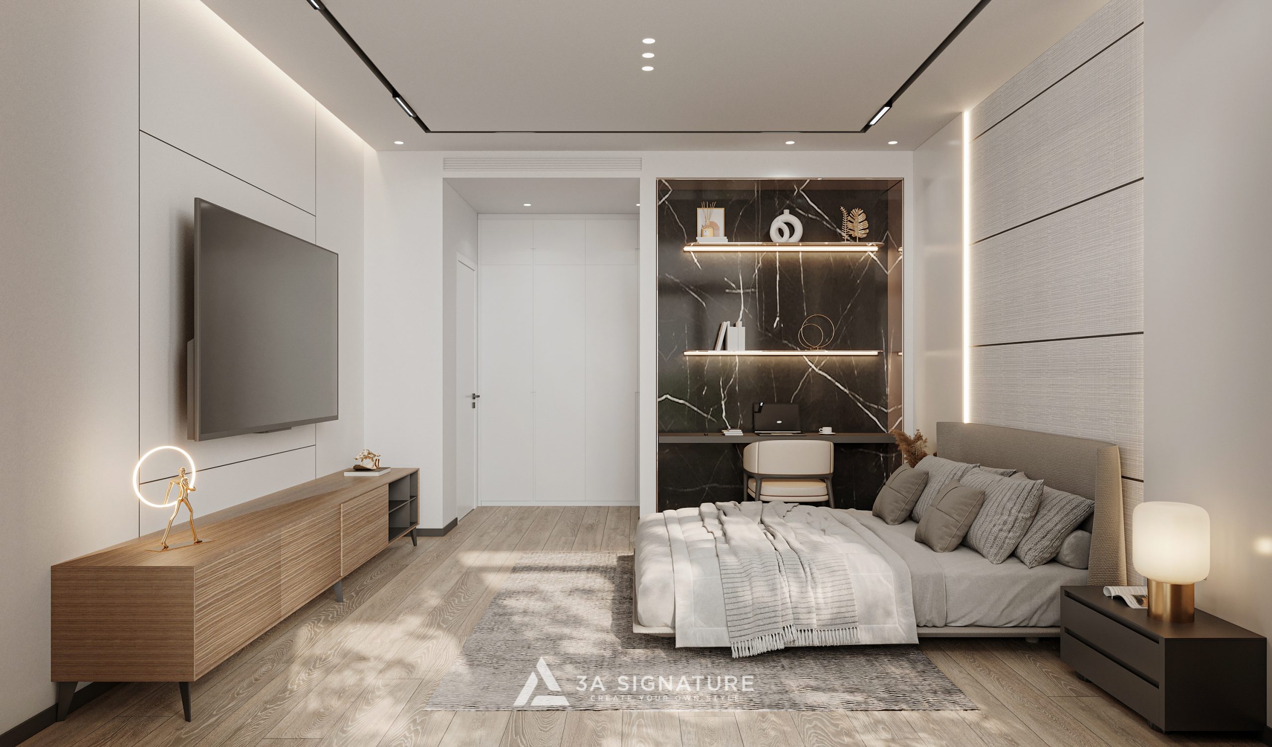 Diện tích xây dựng biệt thự cần bao nhiêu m2? thiet ke thi cong noi that biet thu diamond villa 55
