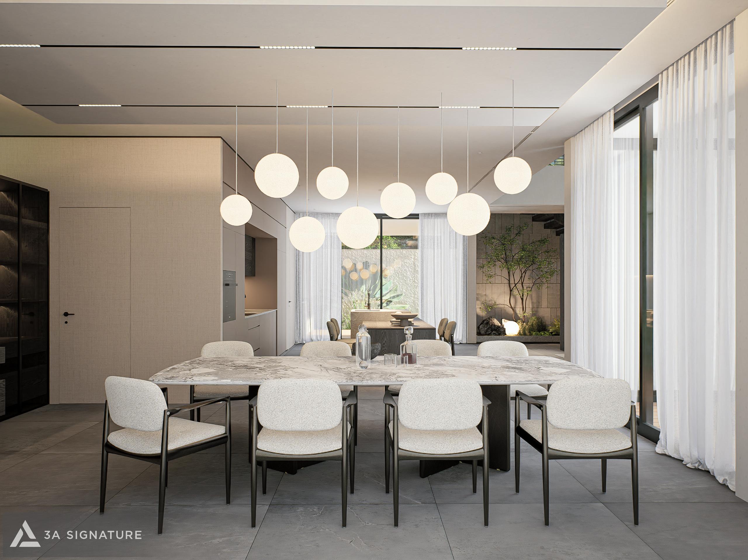 Thiet ke thi cong noi that biet thu villa cao cap hien dai Harmony Villa Binh Duong