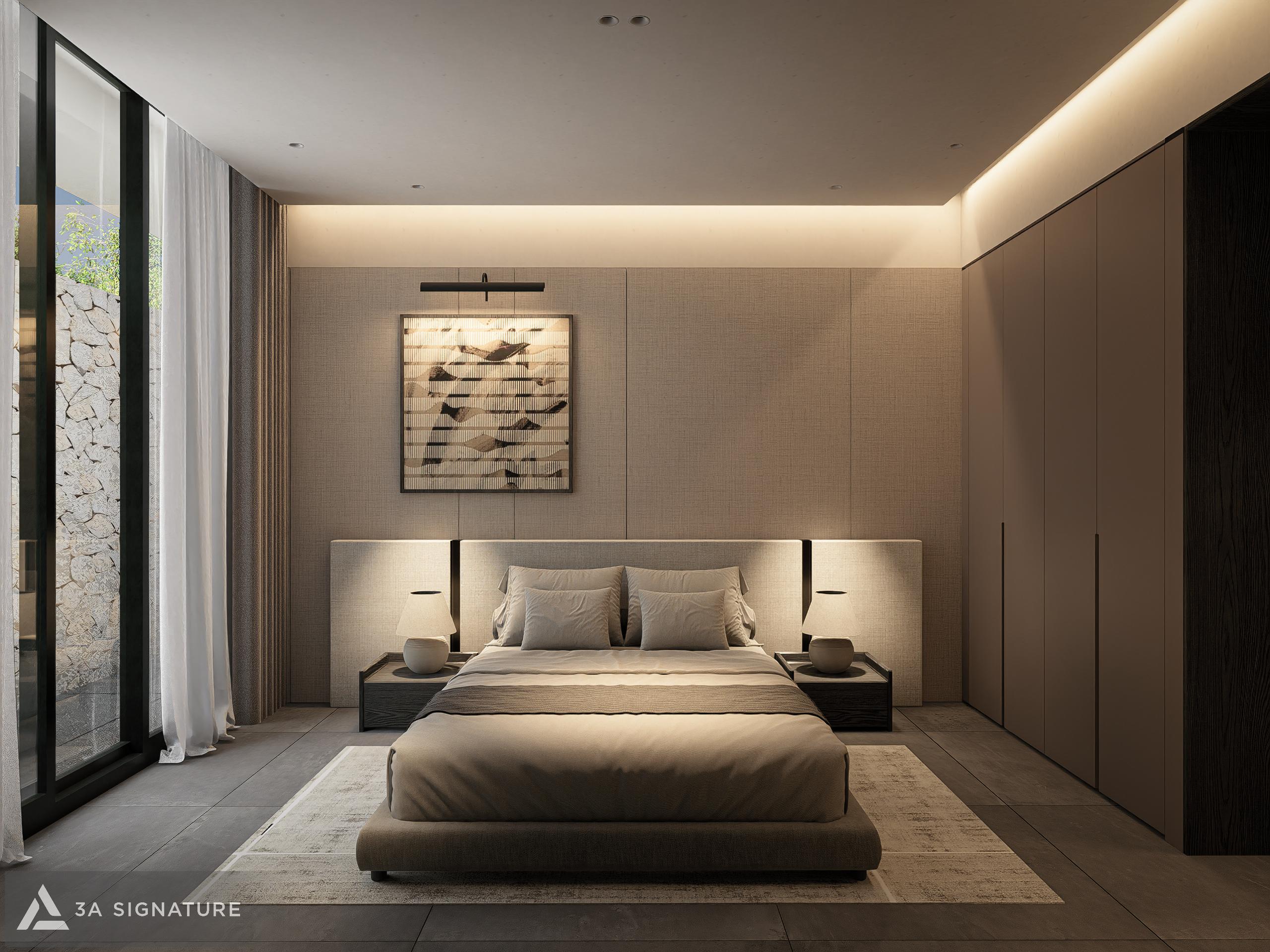 Thiet ke thi cong noi that biet thu villa cao cap hien dai Harmony Villa Binh Duong