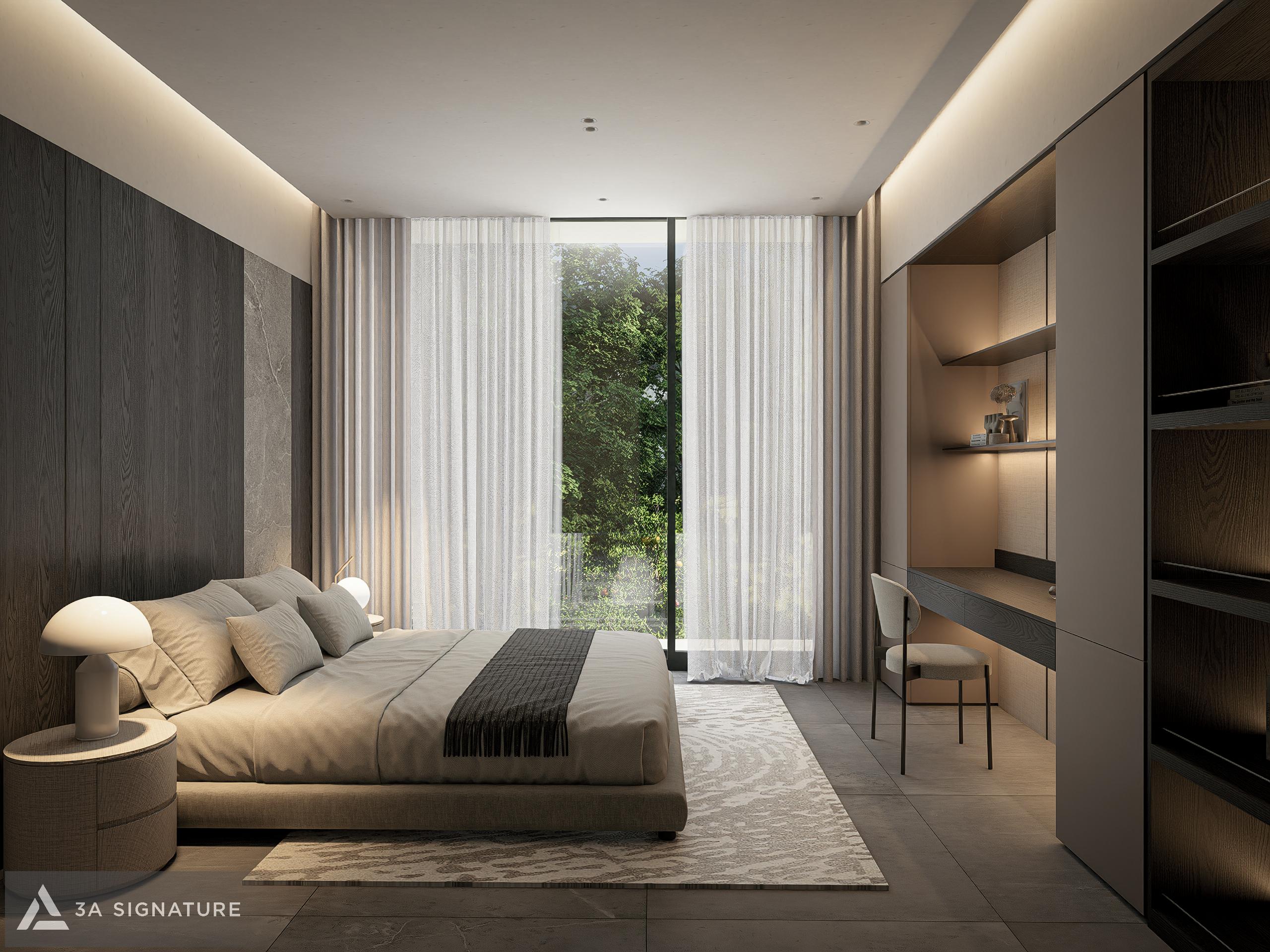 Thiet ke thi cong noi that biet thu villa cao cap hien dai Harmony Villa Binh Duong