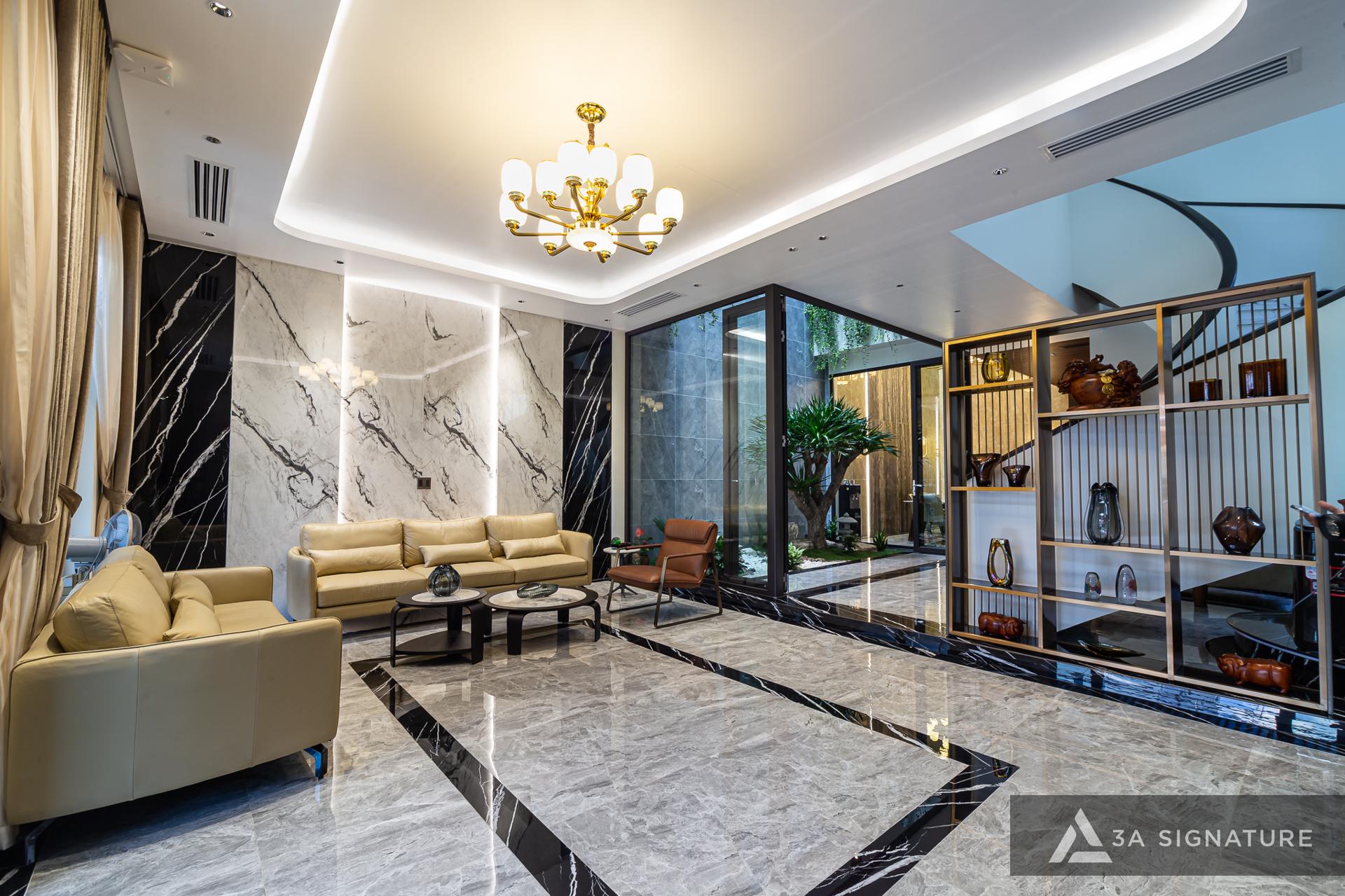 thiet ke thi cong biet thu hoan thien BD VILLA TDM mang phong cach-hien dai modern tropical