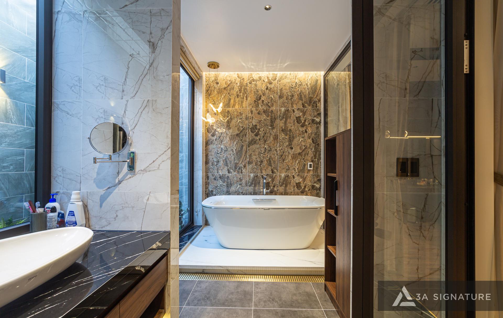 thiet ke thi cong biet thu hoan thien BD VILLA TDM mang phong cach-hien dai modern tropical