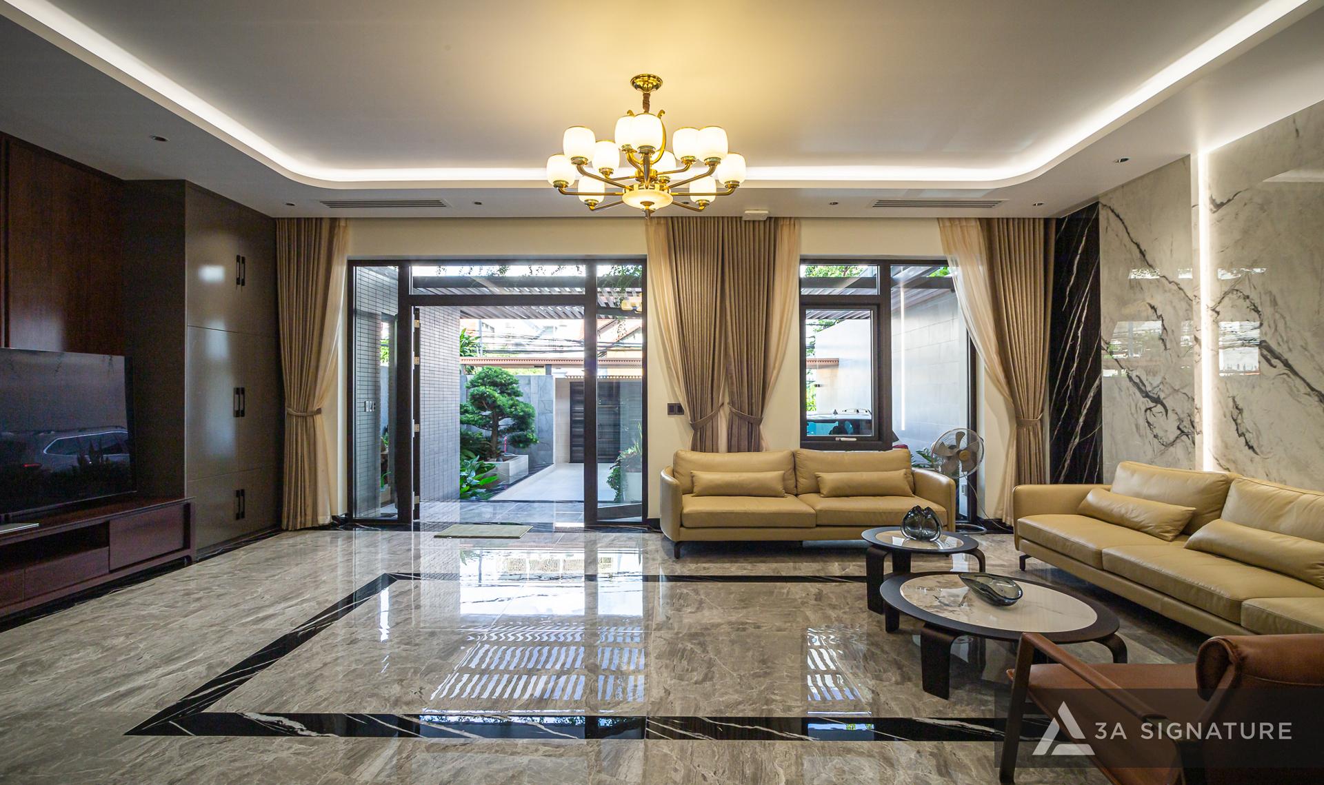 thiet ke thi cong biet thu hoan thien BD VILLA TDM mang phong cach-hien dai modern tropical