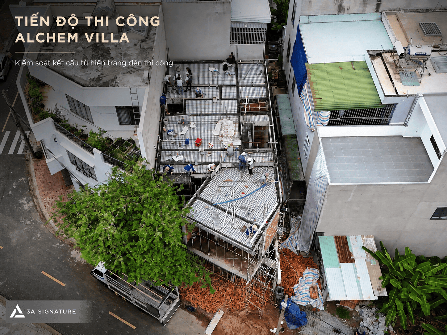 tien do thi cong alchem villa kiem soat ket cau