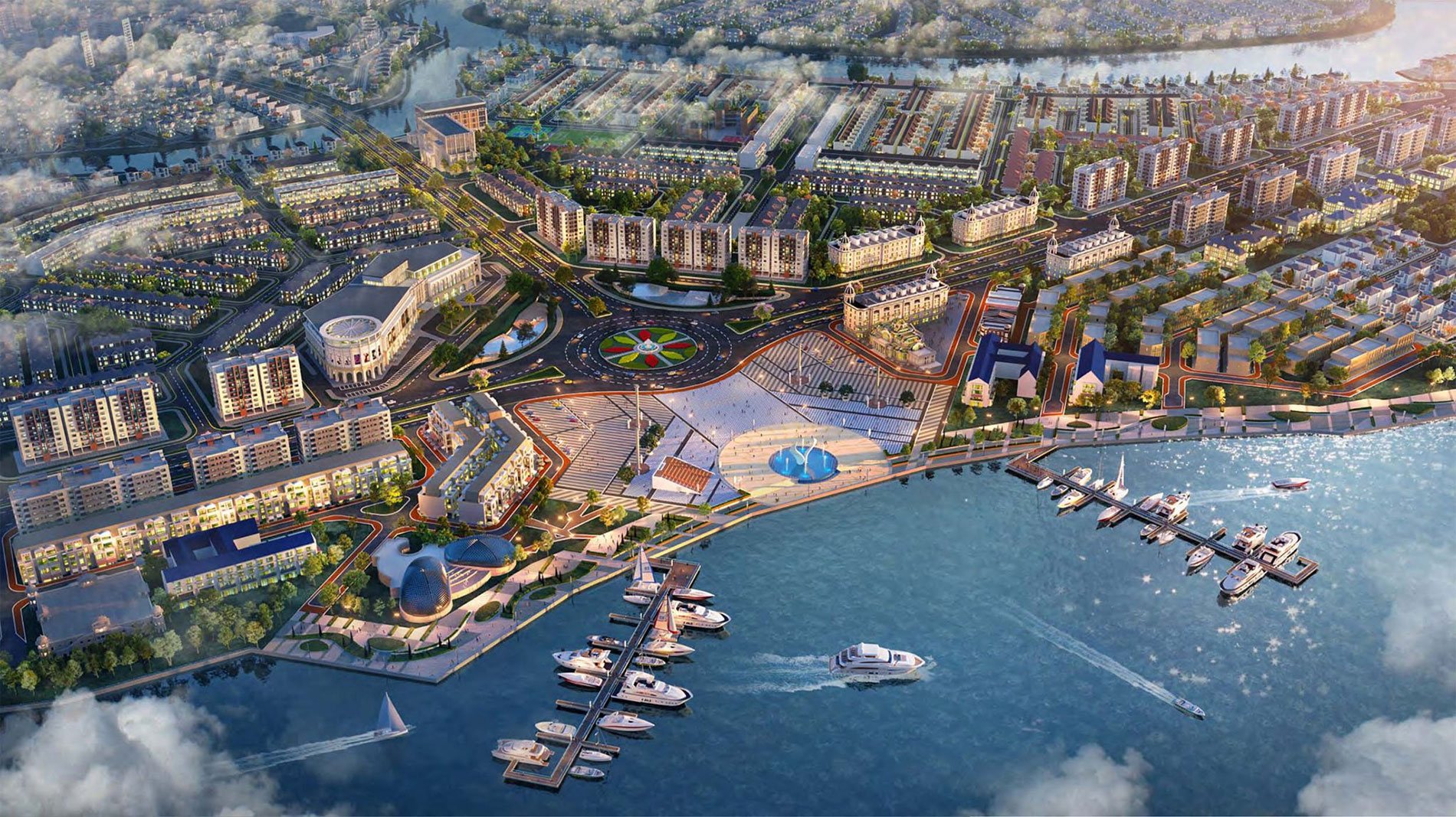 Thiết kế biệt thự Aqua City