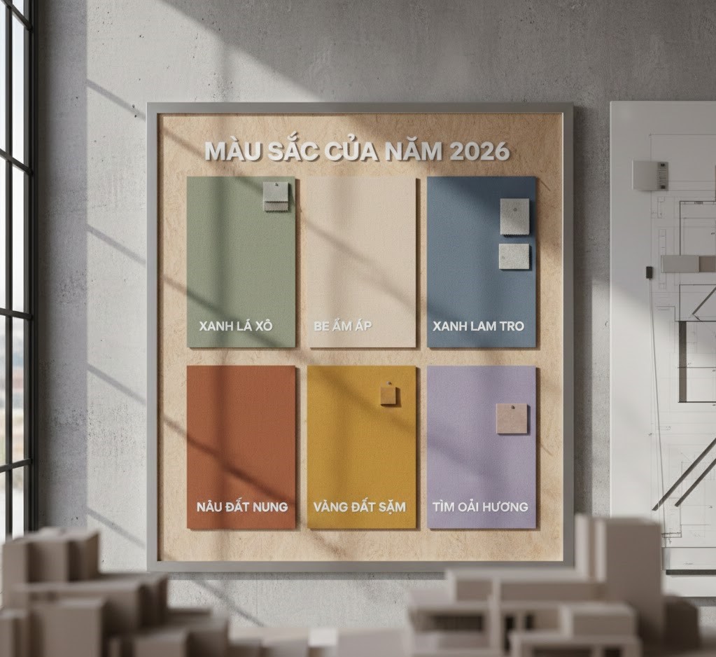 Màu Sắc Của Năm 2026: Xu Hướng Thẩm Mỹ Mới Trong Thiết Kế Kiến Trúc & Nội Thất unnamed